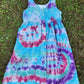 Tie-dye jumper in happy colors.  Size L.