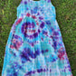 Tie-dye jumper in happy colors.  Size L.