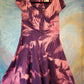 Purple and pink bleached dress.  Size M/L.